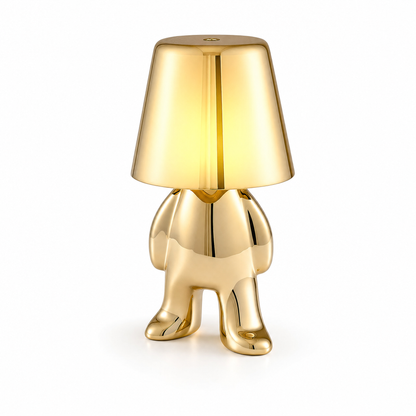 Pensatore Aureo Golden Statuette Cordless Table Lamp
