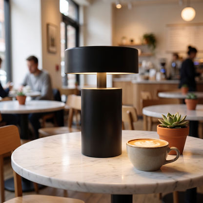 Vespera Tocco Cordless Mushroom Table Lamp Rechargeable