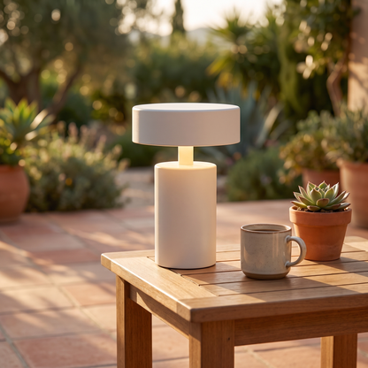 Vespera Tocco Cordless Mushroom Table Lamp Rechargeable